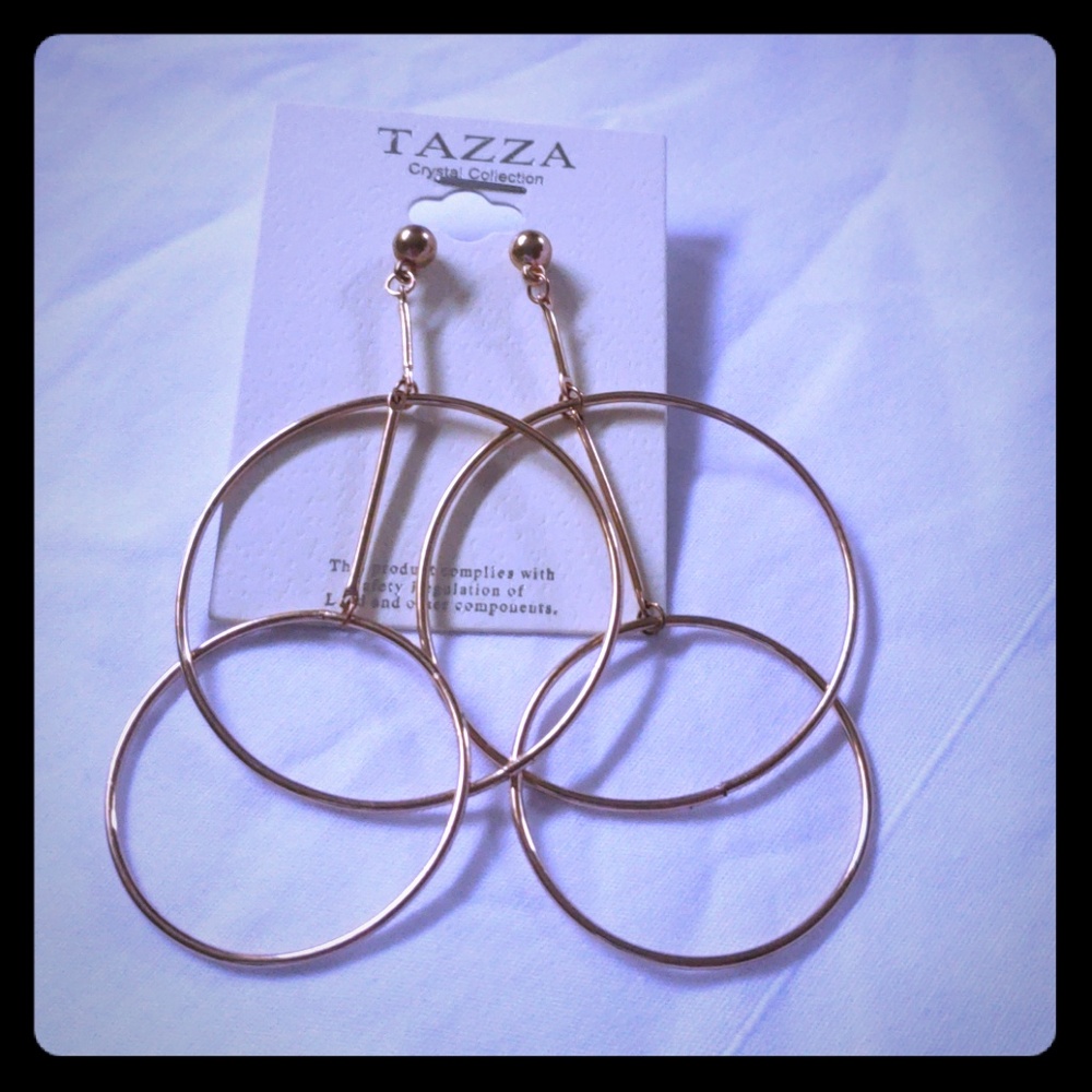 Gold Dangle Earrings